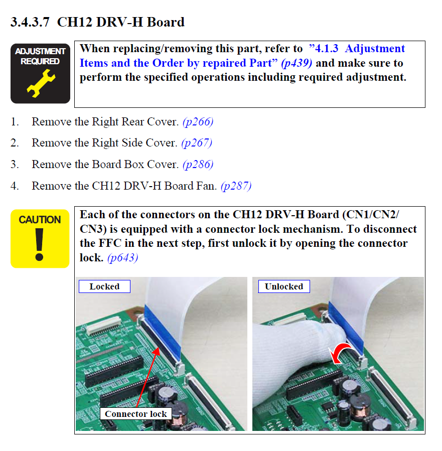 EPSON SureColor P7500 P7550 P7570 / P9500 P9550 P9570 PLACA DE CONTROL H - 2199860