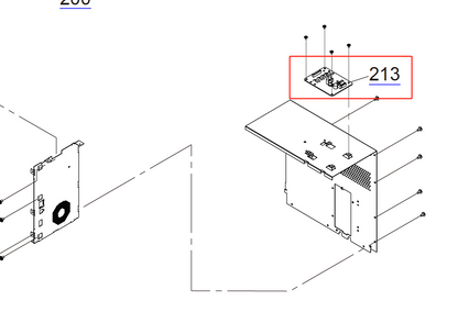 Placa de relés LED EPSON SC-S40600 S60600 S80600 / P7500 P9500 B9000 / F9300 F9400 F10000 R5000 - 2175354