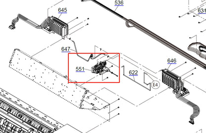 EPSON SureColor P7500 P7550 P7570 / P9500 P9550 P9570 CONJUNTO DE BOMBA DE PRE-DESCOMPATIBILIDAD - 1821514
