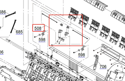 Sensor de grosor del papel EPSON SureColor P7500 P7550 P7570 / P9500 P9550 P9570 - 1821528