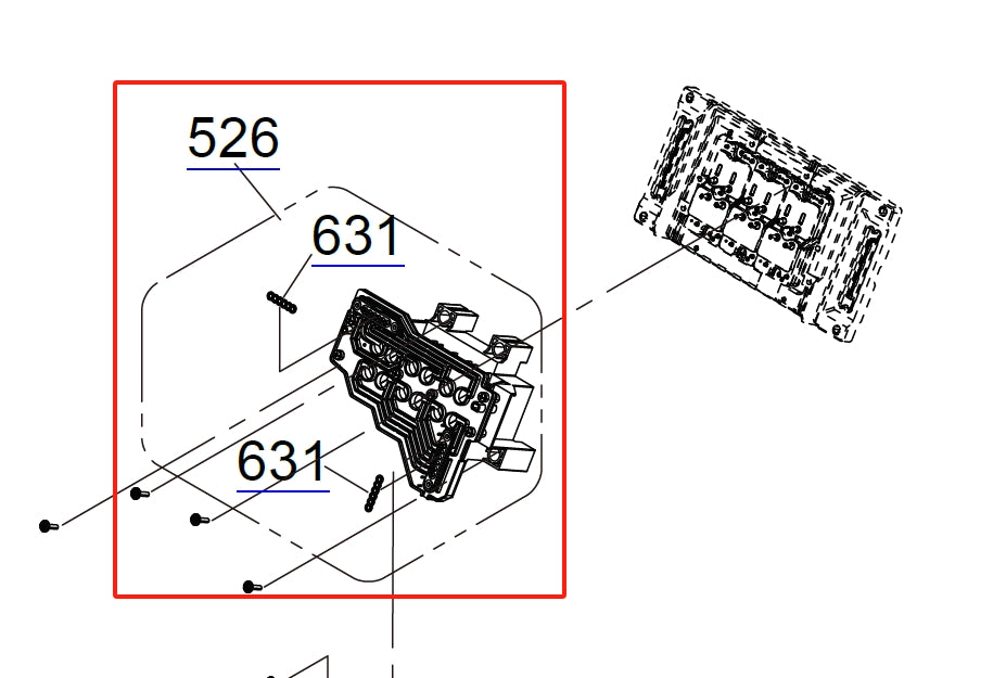 EPSON SureColor P7500 P7550 P7570 / P9500 P9550 P9570 Conjunto de compuerta / Conjunto de compuerta ONCR - 1821515