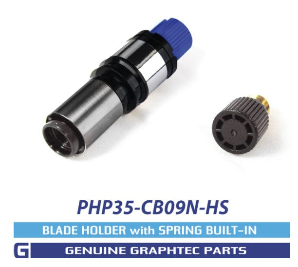 Portacuchillas Graphtec con punta de latón de 0,9 mm para cuchillas de la serie CB09UB (PHP35-CB09-HS)