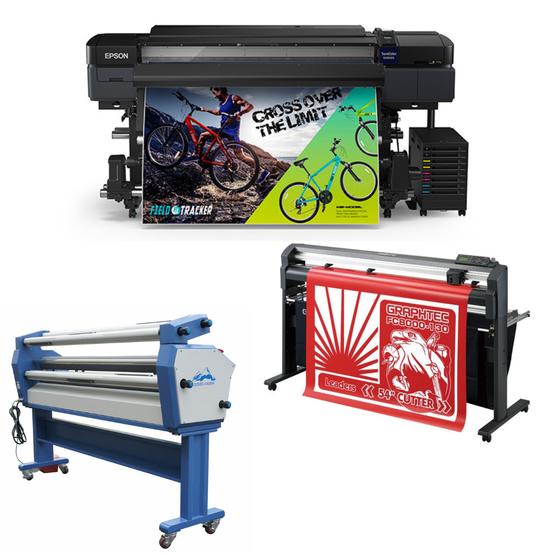 Impresora Epson SureColor S60600L de 64" rollo a rollo de tinta solvente de 4 colores a granel