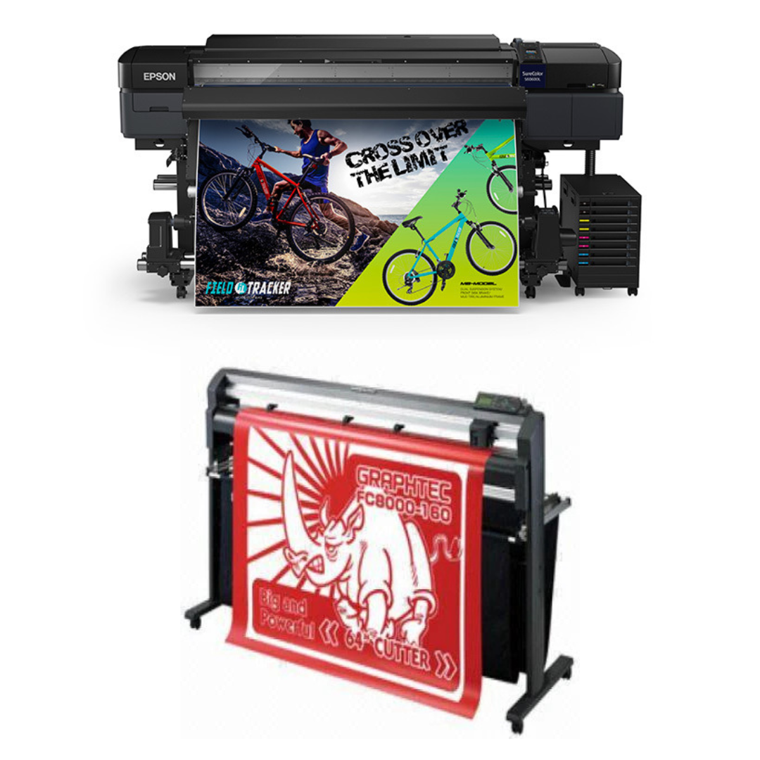 Impresora Epson SureColor S60600L de 64" rollo a rollo de tinta solvente de 4 colores a granel