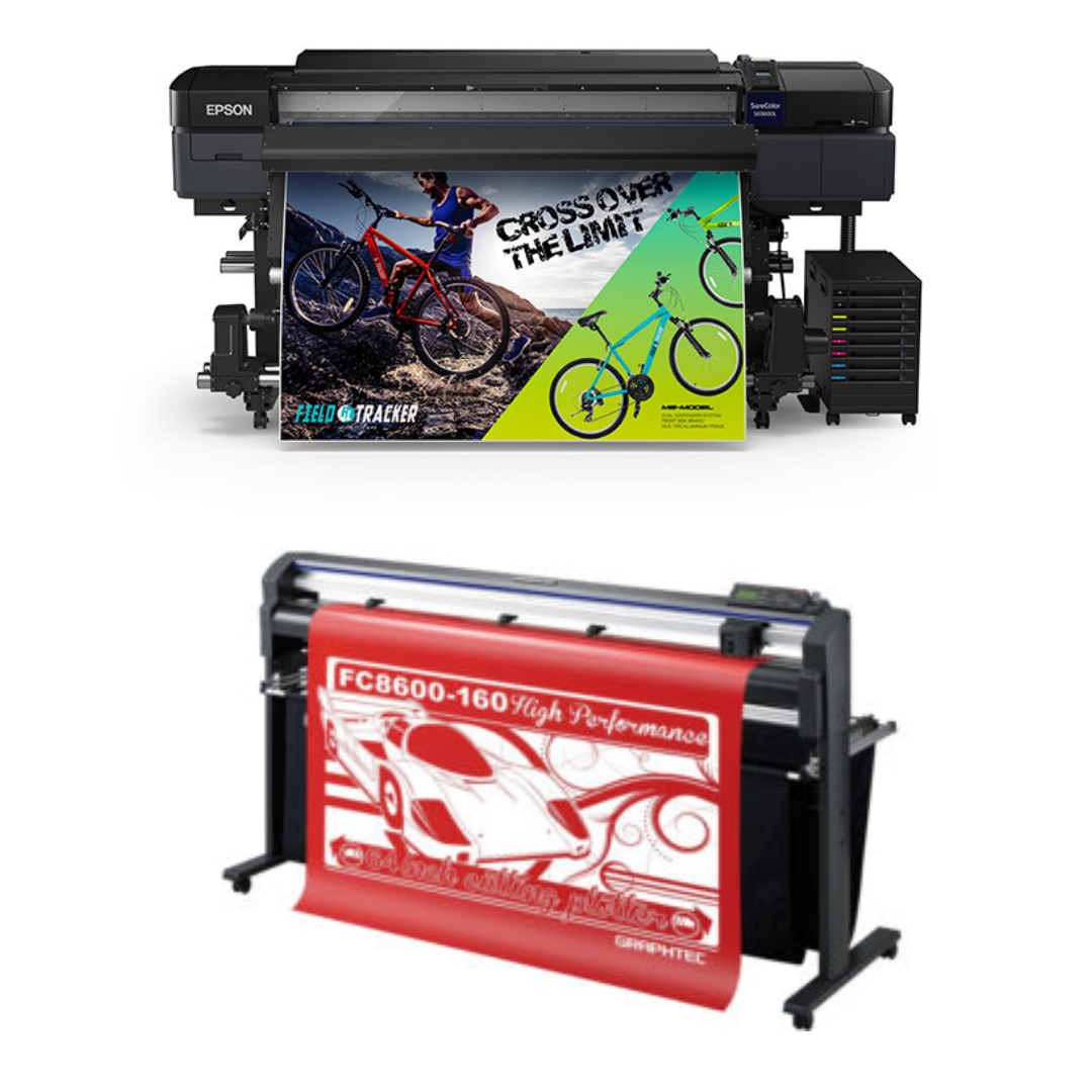 Impresora Epson SureColor S60600L de 64" rollo a rollo de tinta solvente de 4 colores a granel