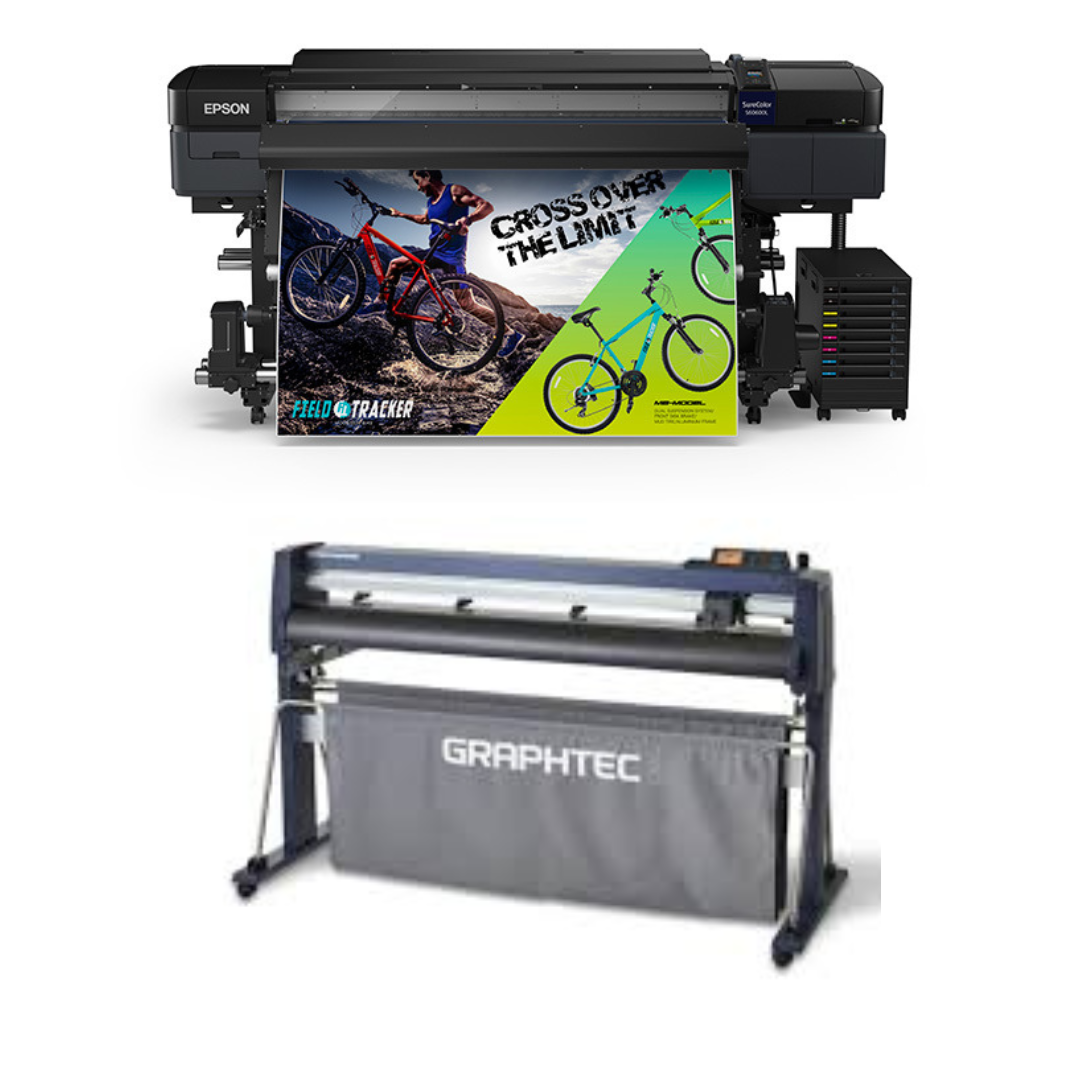 Impresora Epson SureColor S60600L de 64" rollo a rollo de tinta solvente de 4 colores a granel