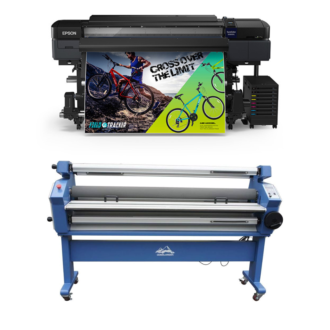 Impresora Epson SureColor S60600L de 64" rollo a rollo de tinta solvente de 4 colores a granel