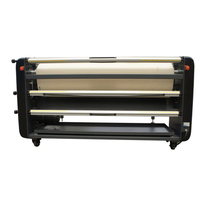 Máquina de transferencia térmica de gran formato, rollo a rollo, de 1200 mm y 47" para la fabricación de muestras (máquina de calentamiento por aceite)