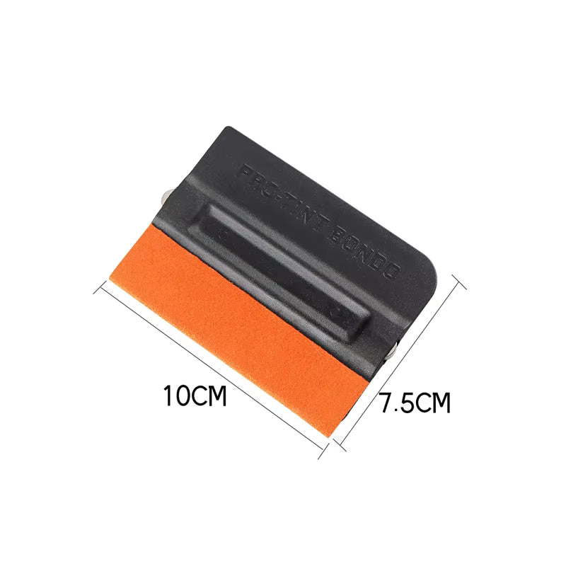 Vinyl Wrap Magnetic Squeegee Suede Felt With Magnet (10cm x 7.5cm) - 1pcs