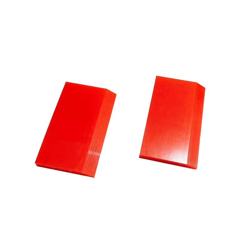 Mini Rubber Car Inside Squeegee Flexible Non Scratching Scraper for Car Rear Glass Cleaner Window Tint Tools (5 x 3cm) - 2pcs