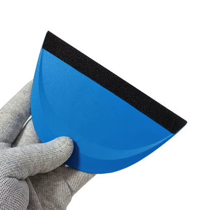 Window Tint Wrap Curve Squeegee / thin edge (optional Felt) - 13 x 8cm (3pcs)