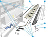 HP LATEX 360 - 330 MEDIA INPUT ASSY 64 SERV B4H70-67098 NEW www.wideimagesolutions.com Parts and Inks 272.99