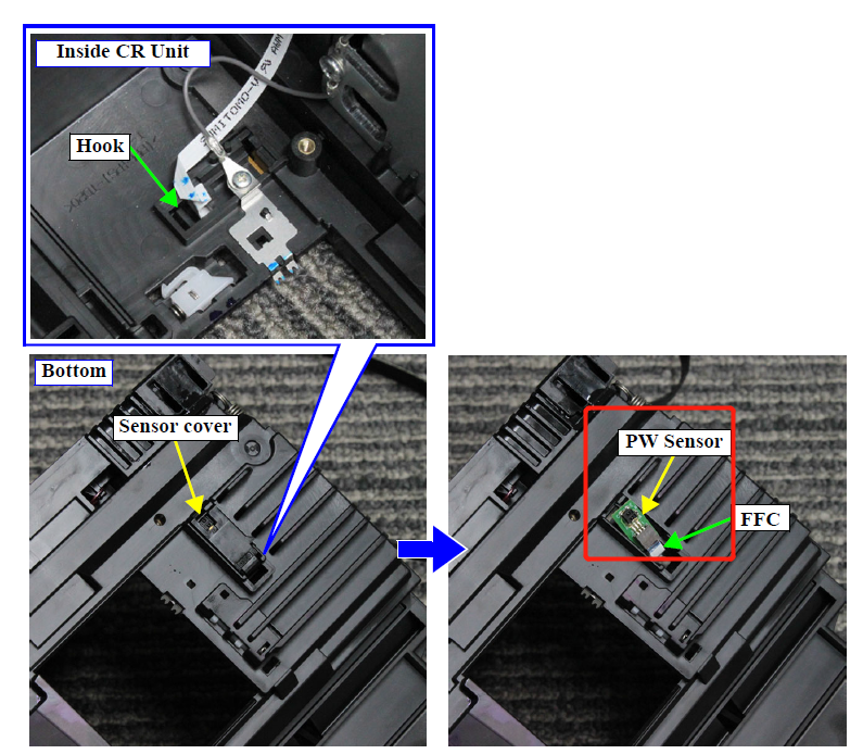 PW Sensor for EPSON 3800 3880 4900/ P400 P600 P800 / P5000 P6000 P7000 P7500 P8000 P9000 P9500 / P10000 P20000 / T2100 T3000 / T3200 T3400 T3405 / T5000 T5100 T5200 / T5400 T5405 / T7000 T7200 T7200D / T3170 T5170 T3270 / T5270 T3470 T5470 - 2109393