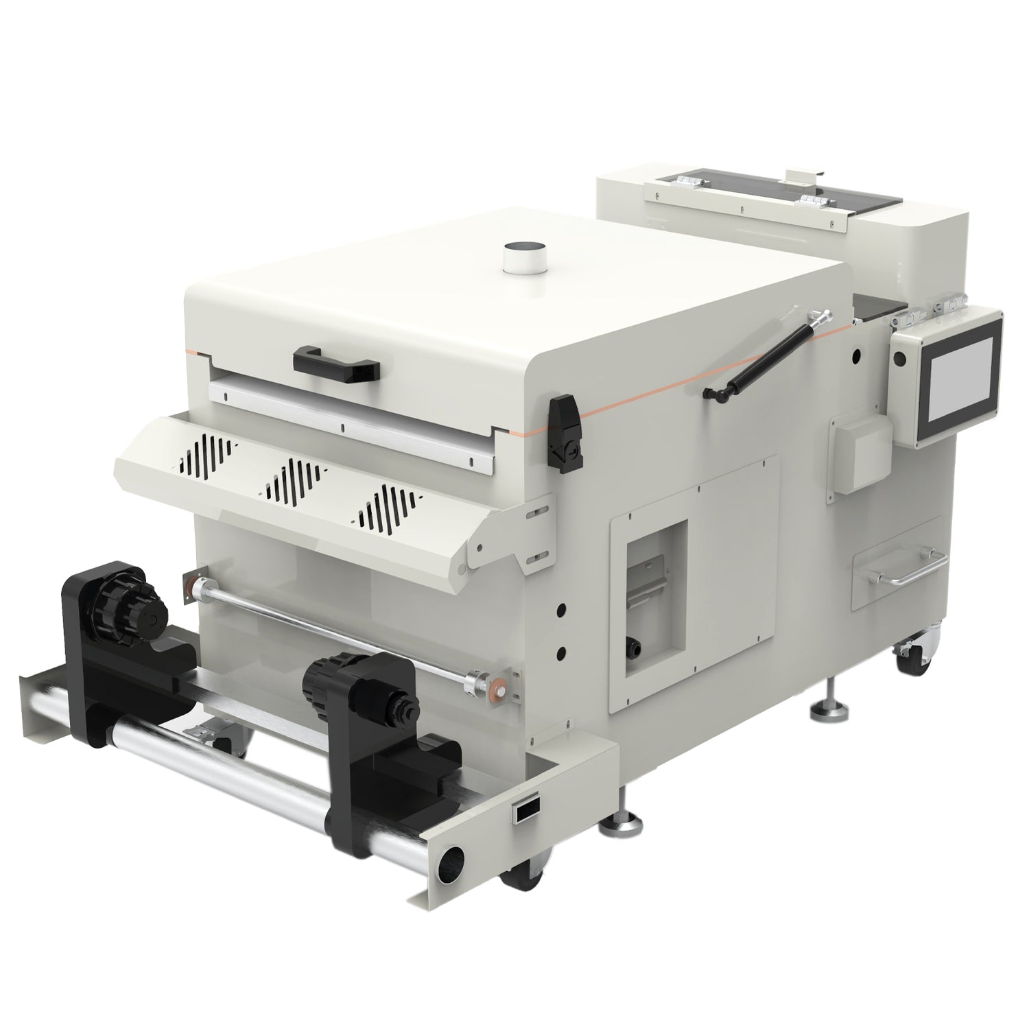 Máquina mezcladora y secadora automática de polvo adhesivo de TPU de lujo CALCA de 15 pulgadas (380 mm) con pantalla táctil