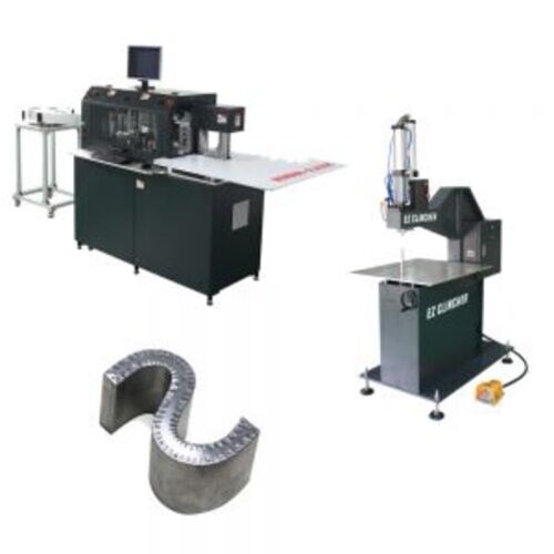 Dobladora de letras de canal de metal CNC automática multifunción Ving + máquina remachadora