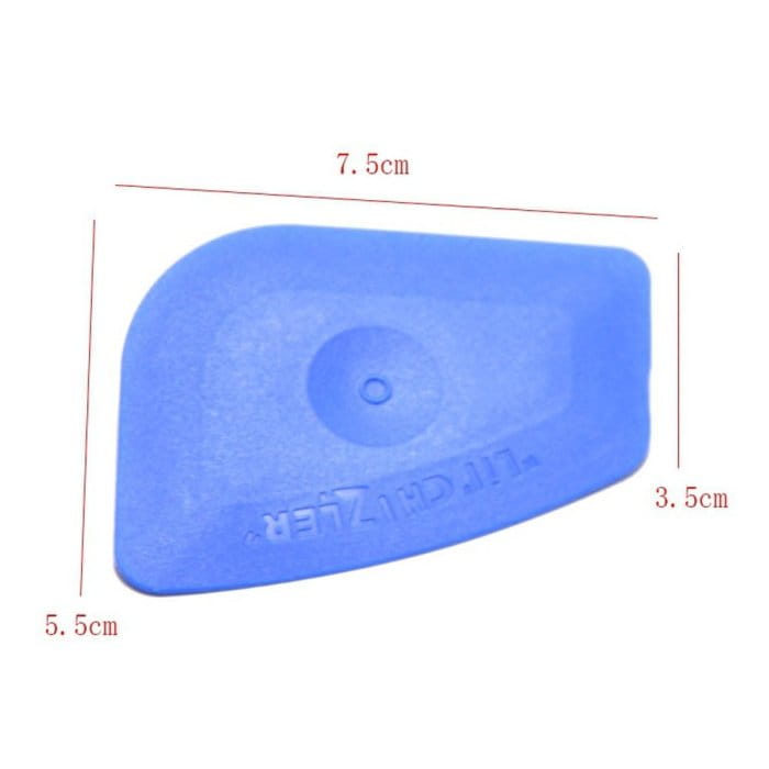 Soft Lil Chizler Vinyl Label Scraping Tool (7.5 x 5.5cm) - 2pcs