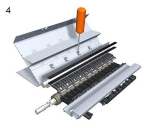 Kit de calibración de avance de papel para impresoras HP DesignJet Z6, Z9+, T620 y T1100 de 24 pulgadas (Q6683-60241)