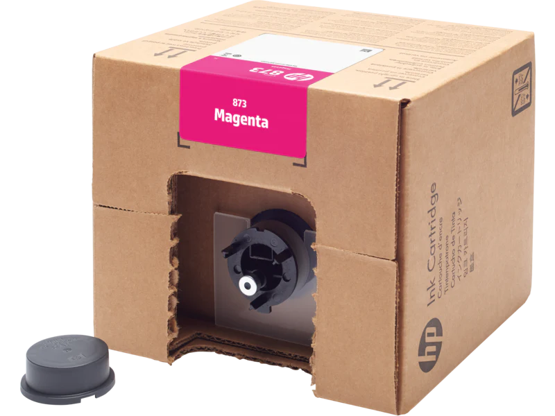 Cartucho de tinta Latex HP 873Y de 3 litros magenta para impresora Latex 800 (4UV40A)