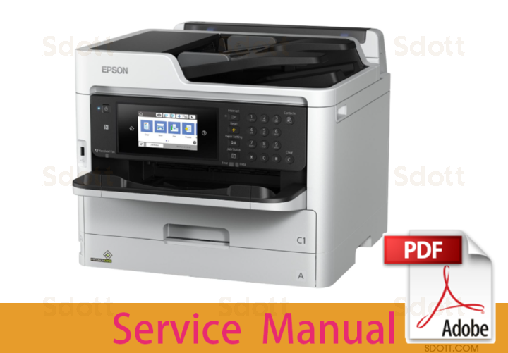 Manual de servicio de EPSON WorkForce WF-C5790 C5710 C5210 ET-8700