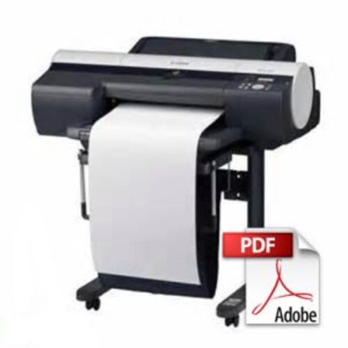 Manual de servicio de la impresora Canon IPF5000