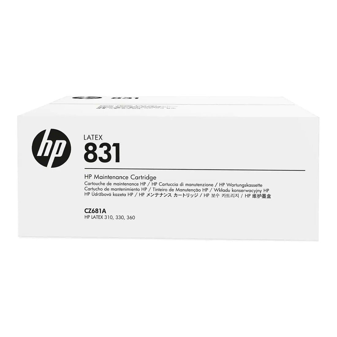 Cartucho de mantenimiento HP 831 para HP Latex 115, 310, 315, 330, 335, 360, 365, 370, 560, 570 - CZ681A