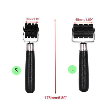 2PC Audio SoundProofing Roller (03) Sound Deadening Pressure Roller Installation Tool Commercial Grade (3/5 x 17.5cm)