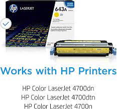 Tóner amarillo HP para la impresora Color LaserJet 4700 - Q5952A