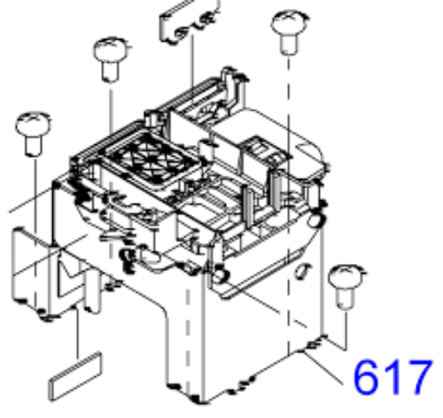 Conjunto de bomba/unidad de limpieza para Epson Stylus Pro 4880/4800/4450/4400 - 1703761 / 1408199