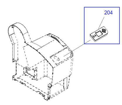 Conjunto de panel EPSON Pro 7400/7450/7800/7880/9400/9450/9800/9880, ASP (USADO) - 2112807
