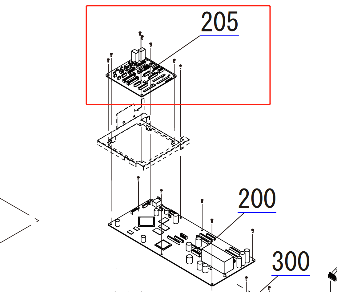 Placa SUB-B EPSON SureColor F2000 F2100 F2170 - 2149751 / 2187864