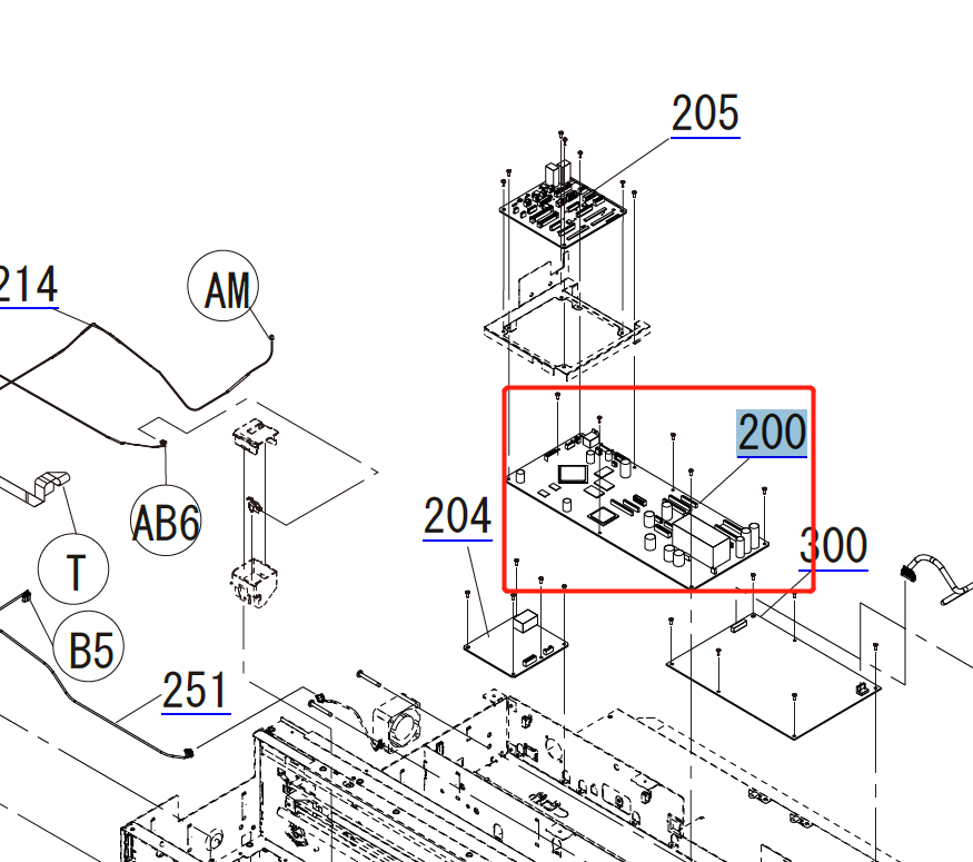 Placa base EPSON SureColor F2100 F2130 F2140 F2150 F2160 - 2186467
