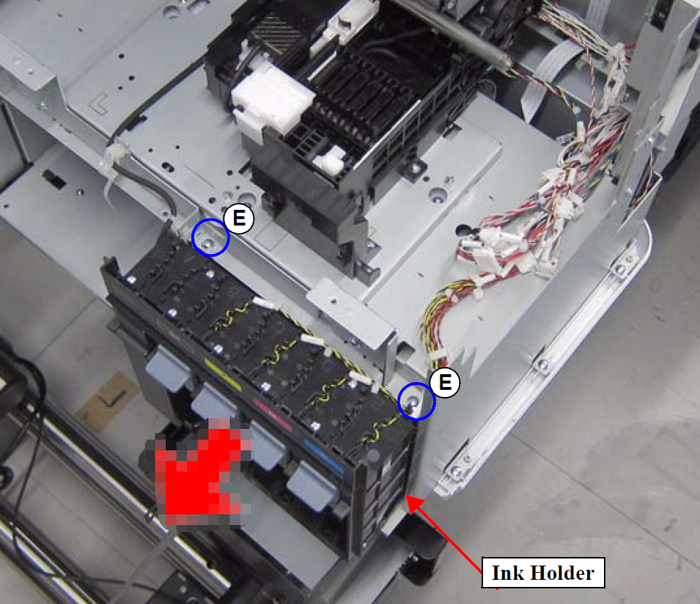 EPSON SC-F7200 F7270 F9200 F9270 Portatinta derecho. - 1921964 / 1863901 / 1828621