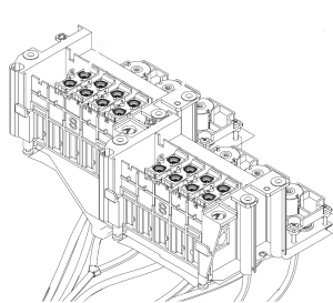 EPSON SC-F9200 F9270 CR CONJUNTO DE CONDUCTO - 1906404 / 1863900