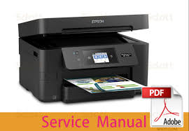 Manual de servicio de Epson WorkForce WF-4740, WF-4730, WF-4720, EC-4040, 4030 y 4020