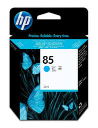 EN OFERTA - Cartucho de tinta HP 85 Cian HP Designjet Series 30, 90, 130 (C9425A) 