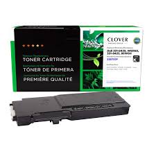 Clover Remanufactured High Yield Black Toner Cartridge for Dell C3760
