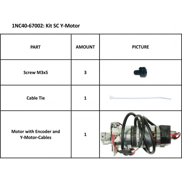 Kit Summa SummaCut con motor SC Y (1NC40-67002) 