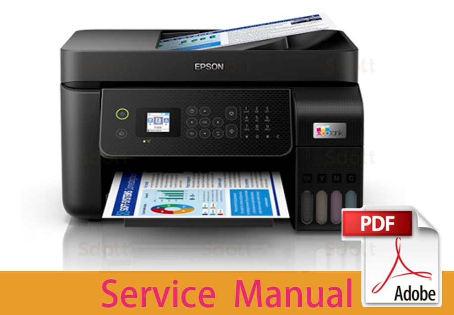 Manual de servicio EPSON L1210 L1250 L3200 L3210 L3250 L5290 / ET-1810 2800 2810 2820 3250 3260 4800