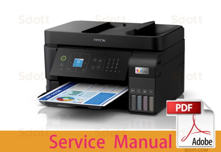 Epson EcoTank ET-4810 2840 2830 / L5590 L3560 L3550 Manual de servicio