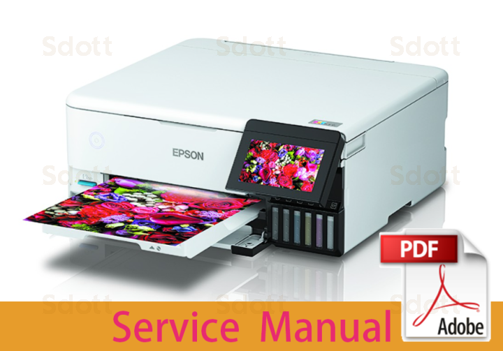 EPSON L8160 L8180 ET-8500 ET-8550 Manual de servicio