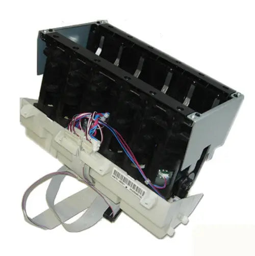 Estación de suministro de tinta izquierda para las impresoras DesignJet T1100, T1120, T1200, T7100, T2300, T770, T610 y T620 (Q6683-60188) - Reacondicionada