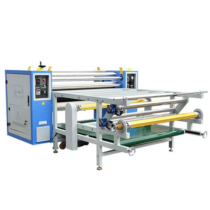 Máquina de transferencia térmica de gran formato de rollo a rollo de 47,2 pulgadas/1200 mm (máquina de calentamiento por aceite)