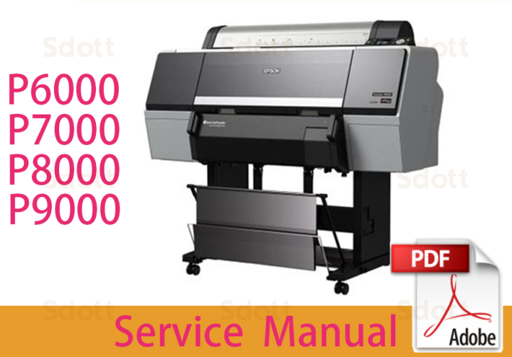 Manual de servicio de EPSON SureColor SC P6000 P6070 P7000 P7070 P8000 P8070 P9000 P9070
