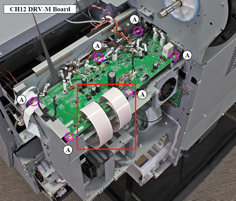 ARNÉS EPSON SureColor P7500 P7550 P7570 / P9500 P9550 P9570, FFC, DRV-M1*2 y DRV-M2*2 - 2199980 + 2199981