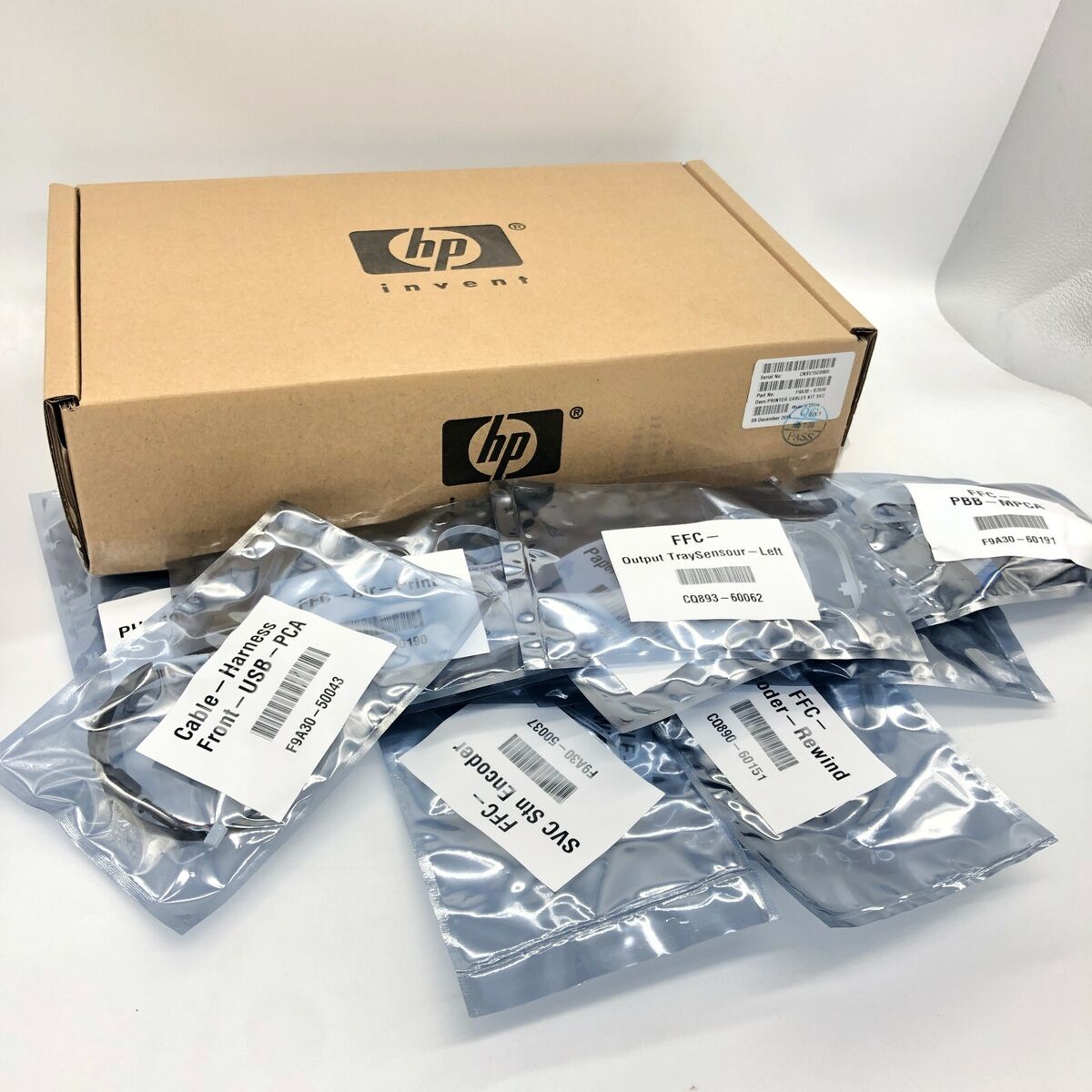 Kit de cables de impresora Candela SV para las series HP DesignJet T730 y T830 (F9A30-67046)