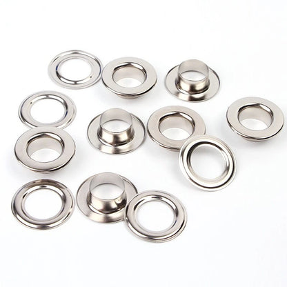 Grey Single Eyelet (10mm) for Grommet Press Machine (2000pcs/bag)