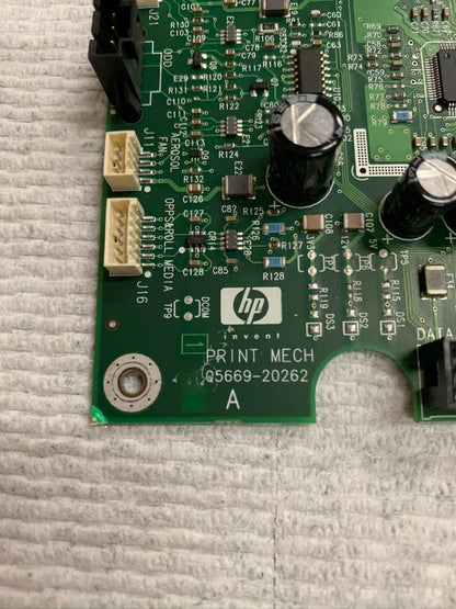 Print Mechanism PCA Board Assy for HP Designjet Z3200 Z3100 Z2100 Z5200 (Q5669-20262)