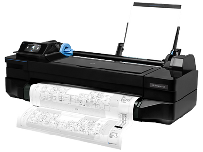 Impresora HP DesignJet T120 (CQ891C) - Reacondicionada (90 días de garantía)