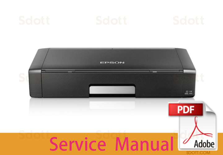 Manual de servicio de EPSON WorkForce WF-100 WF-110 EC-C100