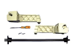 Unidad de ensamblaje Rollfeed-D - Para HP DesignJet t1200, T620, T770, 820 (C4713-60146)